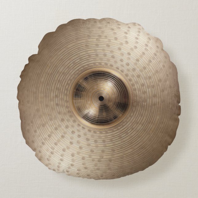 Cymbal Round Pillow (Front)