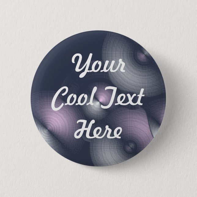 "Cymbalism I" Template Button (Front)