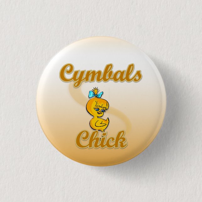 Cymbals Chick Button (Front)