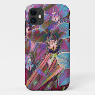 Cymbidium Orchid Carnival iPhone 11 Case