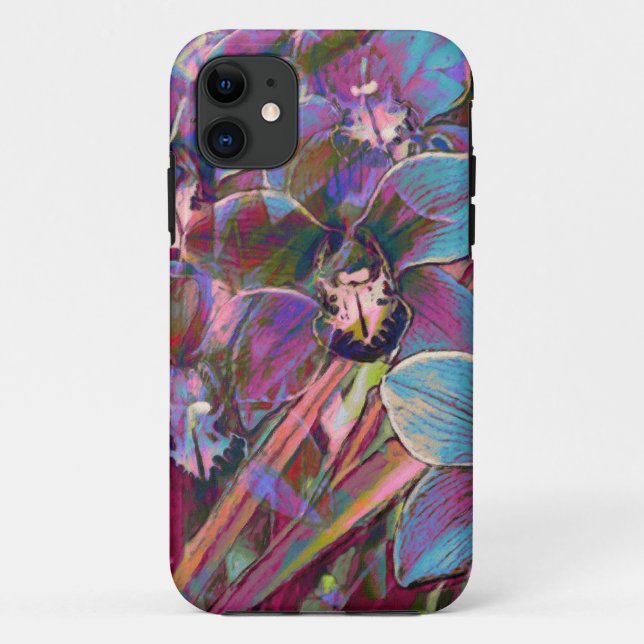 Cymbidium Orchid Carnival Case-Mate iPhone Case (Back)
