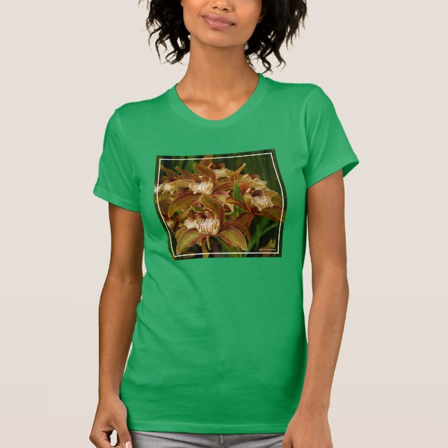 Cymbidium tracyanum T-Shirt (Front)