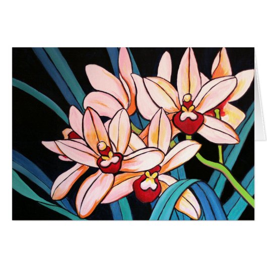 Cymbidiums Cards (Front Horizontal)