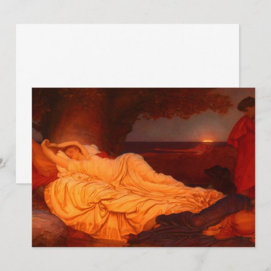 Cymon and Iphigenia by Lord Frederic Leighton 1884 (Front/Back)