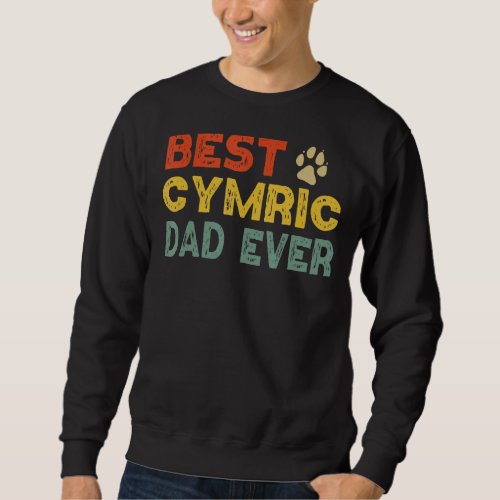 Cymric Cat Dad Owner Breeder  Kitten Sweatshirt