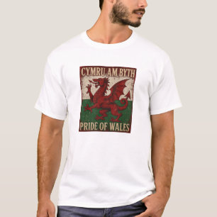 Cymru Am Byth Pride of Wales T-Shirt