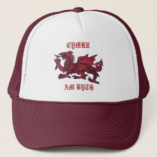 Cymru am byth trucker hat