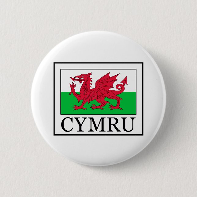 Cymru Button (Front)