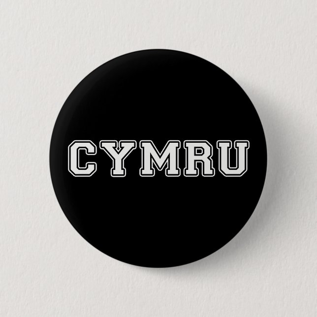 Cymru Button (Front)