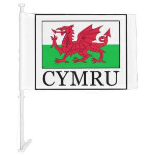 Cymru Car Flag