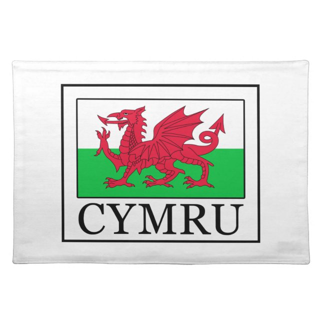 Cymru Cloth Placemat (Front)