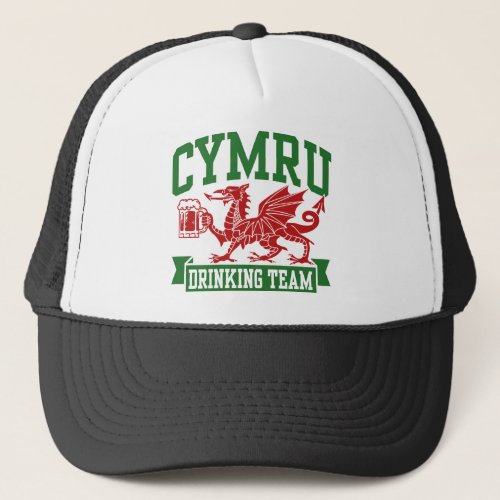 CYMRU Drinking Team Trucker Hat