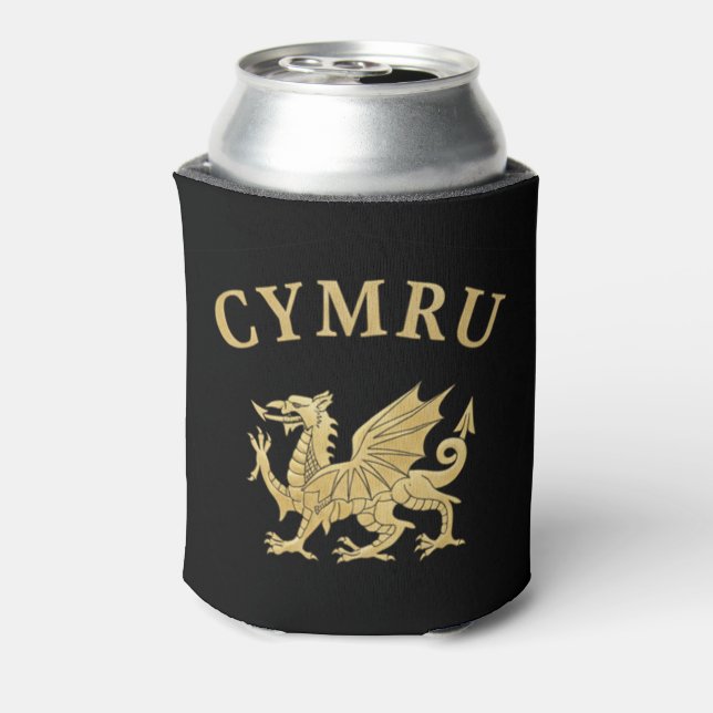 Cymru Shield Can Cooler (Can Back)