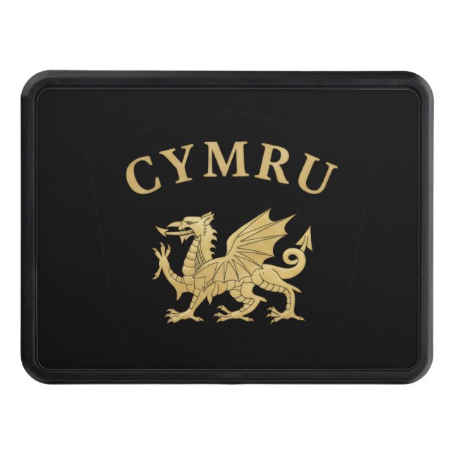 Cymru Shield Hitch Cover (Front)