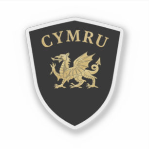 Cymru Shield Sticker
