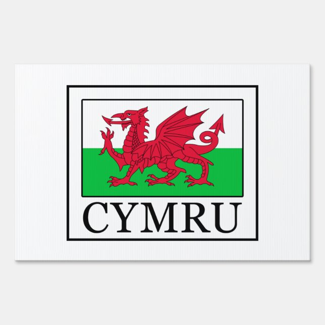 Cymru Sign (Front)