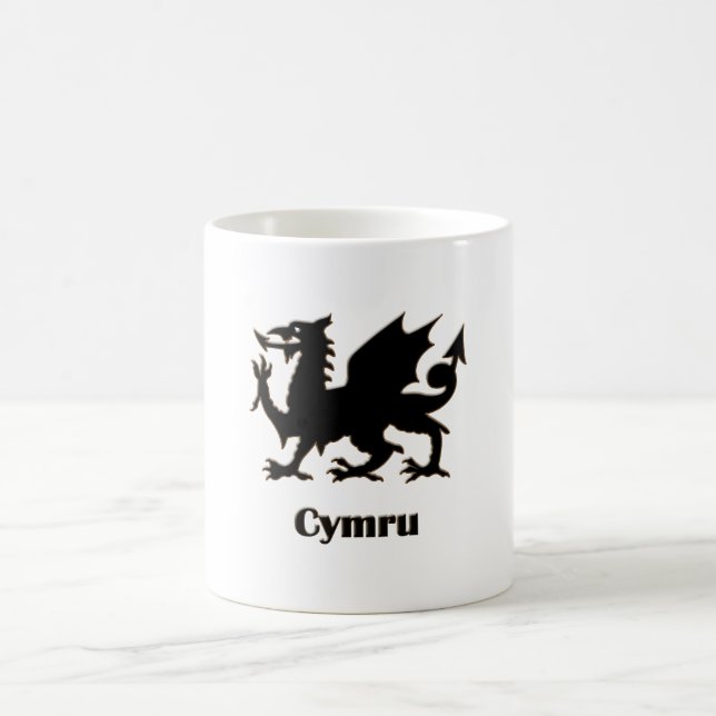 Cymru, Wales Color Morph Mug (Center)