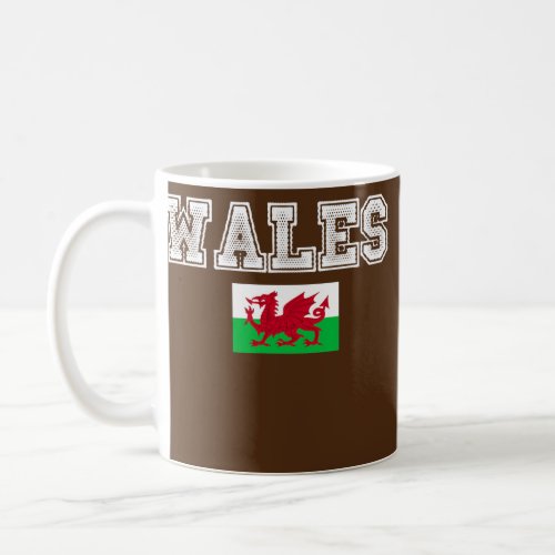 Cymru Welsh Wales Football Soccer Jersey Ball Coffee Mug