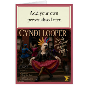 Cyndi Looper Album: a Parody Cards