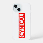 Cynical Stamp iPhone 15 Case