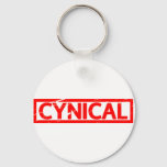 Cynical Stamp Keychain