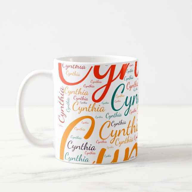 Cynthia Coffee Mug (Left)