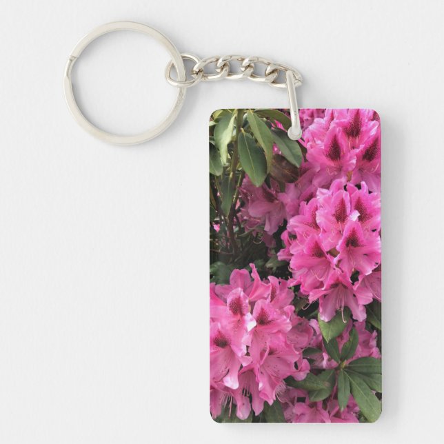 Cynthia Rhododendrons, Oregon Keychain (Front)
