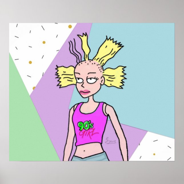 Cynthia rugrats poster (Front)