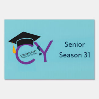 CYO Senior Yard Sign
