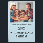 CYO Small 2026  Photo Family Friends Travel  Calendar<br><div class="desc">2026 Small PERSONALIZED PHOTO CALENDAR  - Create Your Own 2026 Photo Family Friends Travel -- one page per month -- easy fill / simple / modern. Use your favorite photos to create your own beautiful memory calendar. Any design questions,  just send a chat and we'll be delighted to assist.</div>