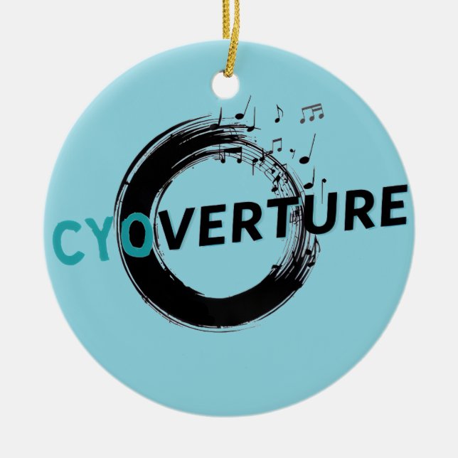 CYOverture Violin Ornament (Front)