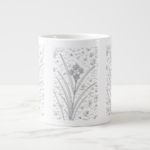 Cyperus esculentus - Yellow Nutsedge Giant Coffee Mug