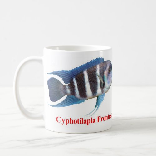 Cyphotilapia frontosaのマグカップ coffee mug