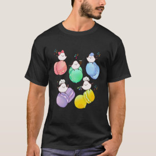 Cypress Bird  Macaron  Colorful  Cute  Japan  Hokk T-Shirt