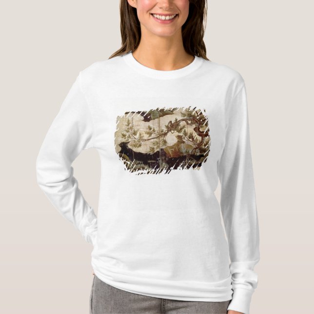Cypress by Kano Eitoku, Muromanchi period T-Shirt (Front)