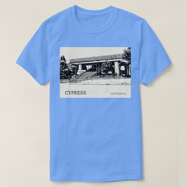 Cypress California TShirt 1 (Design Front)