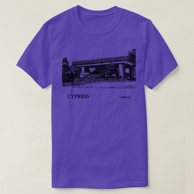 Cypress California TShirt 3 (Design Front)