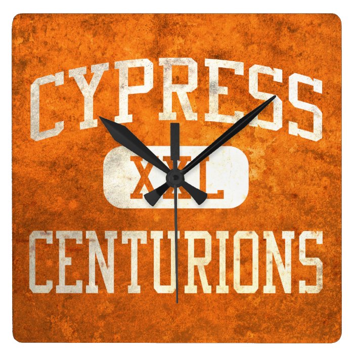 Cypress Centurions Athletics Wallclocks