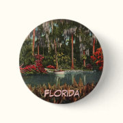Cypress Gardens Florida Button