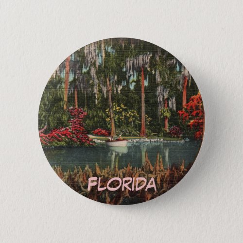 Cypress Gardens Florida Button