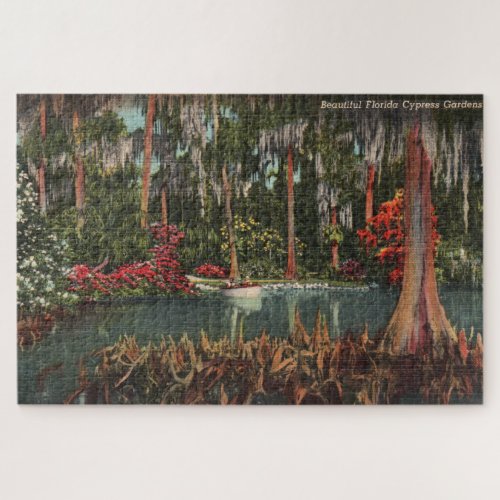Cypress Gardens Florida Large Puzzle