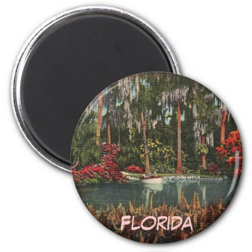 Cypress Gardens Florida Magnet