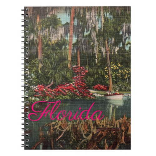 Cypress Gardens Florida Notebook