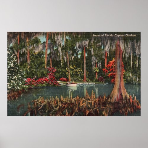 Cypress Gardens Florida Poster
