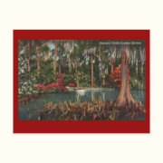 Cypress Gardens Vintage Postcard