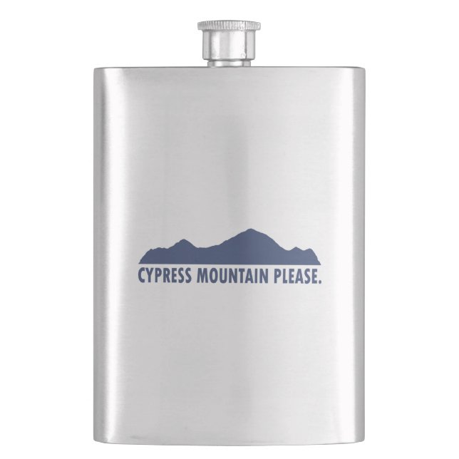 Cypress Mountain Please Flask (Front)