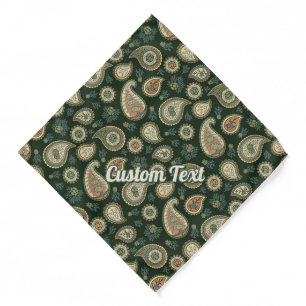 Cypress Paisley Pattern Bandana