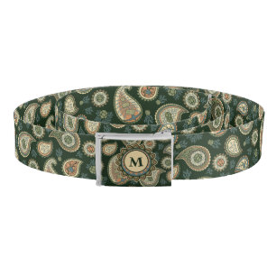 Cypress Paisley Pattern Belt