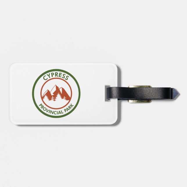 Cypress Provincial Park Luggage Tag (Back Horizontal)