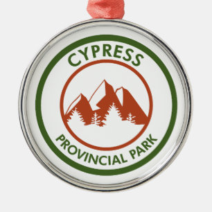 Cypress Provincial Park Metal Ornament